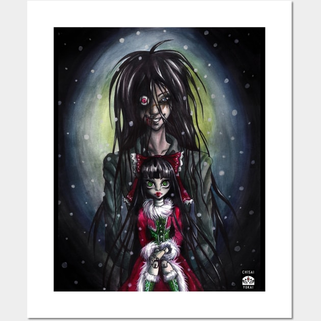 The Doll Maker - Merry Christmas Wall Art by ChisaiYokai